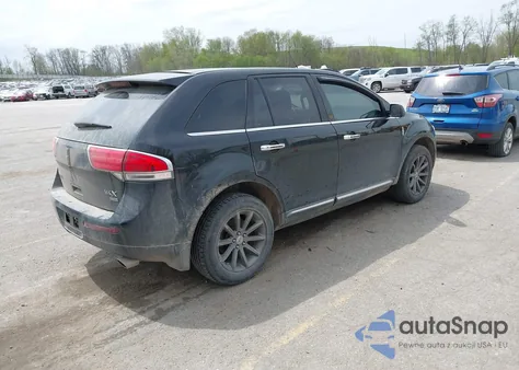 2011 Lincoln Mkx z USA, uszkodzony, nr VIN 2LMDJ8JKXBBJ25280